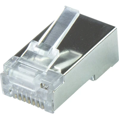 Afbeelding van LogiLink MP0070 RJ 45 Zilver kabel connector