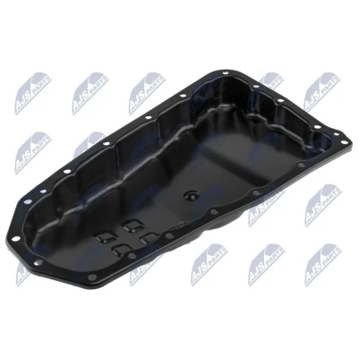 Afbeelding van NTY BMO NS 009 Carterpan Met olieaftapschroef Zonder oliekuipafdichting NISSAN: Qashqai / Qashqai+2 I