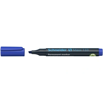 Afbeelding van 10x Schneider permanent marker Maxx 133 blauw