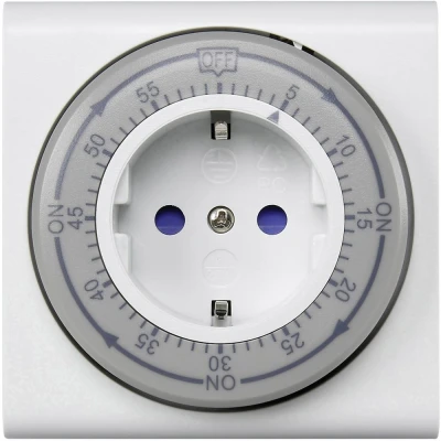 Afbeelding van Sygonix SY 5045302 Stopcontact schakelklok Analoog IP20 Countdown functie