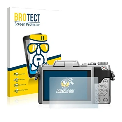 Afbeelding van BROTECT Screenprotector voor Panasonic Lumix DMC GF7 Folie Beschermfolie Beschermglas transparant