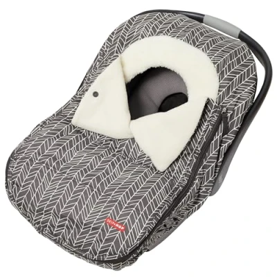 Afbeelding van Skip Hop Winter Autostoelhoes, Stroll &amp; Go, Grijze Veer