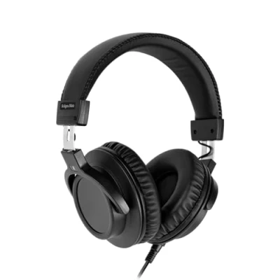 Afbeelding van Kruger&amp;Matz KM0886 Oorhaak hoofdtelefoon voor studio model DJ model, breed instelbereik, omgevingsisolatie, jack, 3,5 mm jack 6,3