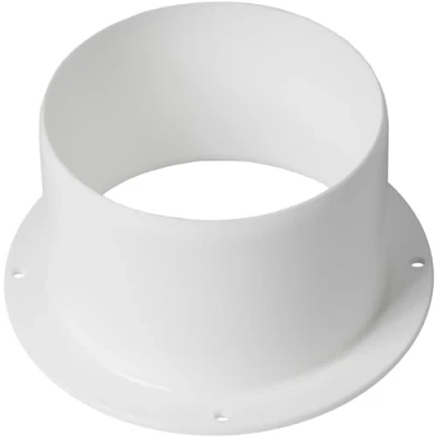 Afbeelding van 10 cm buisverbinder, flensen, kunststof, rechte buisflens voor verwarming, koeling, ventilatiesysteem (100 mm)