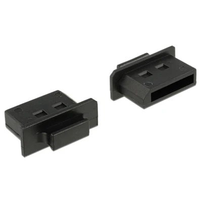 Afbeelding van Delock Stofhoes voor Displayport Aansluiting met Handgreep 10 stuks zw