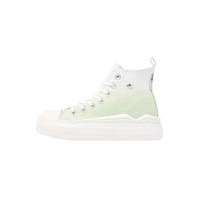 Afbeelding van British Knights KAYA FLOW Sneakers hoog, Dames, Maat: 36, Lt green gradient Katoen