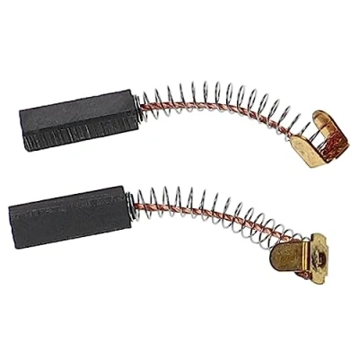 Afbeelding van vhbw 2 x koolborstels 4 5 16 mm compatibel met Pfaff 97, 96, 95, 94 naaimachine + veer