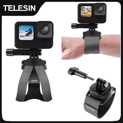 Afbeelding van Telesin 360 Graden Rotatie Wrist Hand Strap Quick Pas Band Houder geschikt voor GoPro / DJI OSMO Insta360 Action Camera