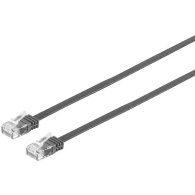 Afbeelding van Tecline 5m Cat.6 netwerkkabel Zwart Cat6 U/UTP (UTP)