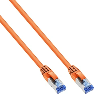 Afbeelding van InLine Patchkabel (S/FTP, CAT6a, 10 m), Netwerkkabel