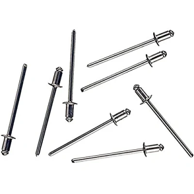Afbeelding van Popnagel aluminium 4x6mm 50 stuks