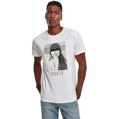 Afbeelding van Mister Tee F#?KIT Heren T shirt XS Wit
