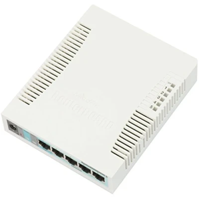 Afbeelding van MikroTik RouterBOARD 260GS 5 poorts (5 Havens), Netwerkschakelaar, Wit