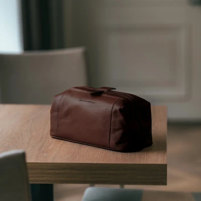 Afbeelding van The Chesterfield Brand Vince Toiletbag brown