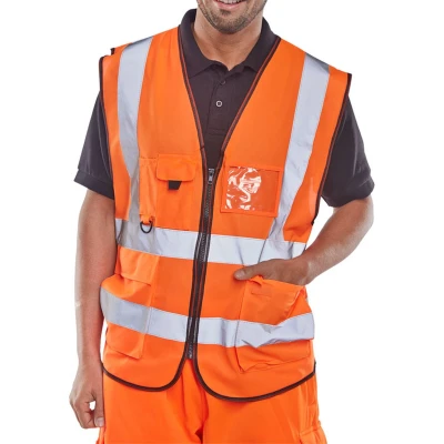 Afbeelding van Beeswift Executive Vest Oranje Maat L