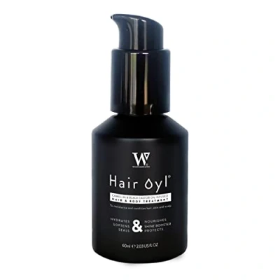 Afbeelding van Watermans Haarolie 60 ml Camellia &amp; zwarte castor doordrenkte haar en lichaamsoliebehandeling. Natuurlijke voor droog beschadigd haar, Olie kroeshaar Krullend