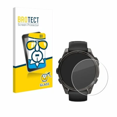 Afbeelding van BROTECT Glazen schermbeschermer, Smartwatch beschermfolie, Transparant