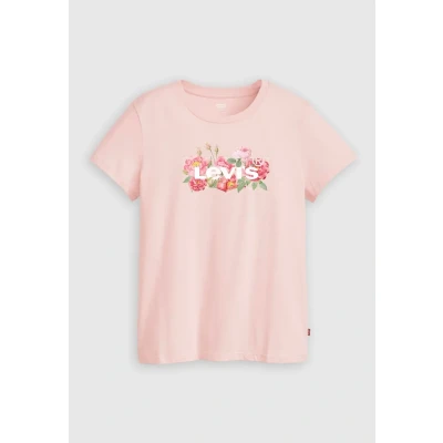 Afbeelding van Levi&#039;s Perfect TEE Tshirt print, Dames, Maat: Large, Peachskin