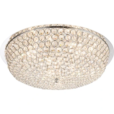 Afbeelding van Globo Kristallen plafondlamp Emilia met LED lampen