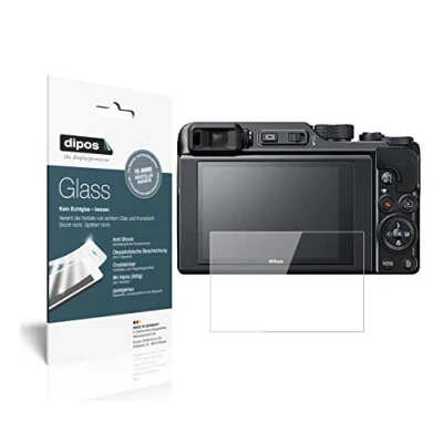 Afbeelding van dipos I 2x Pantserfolie helder geschikt voor Nikon Coolpix A1000 Beschermfolie 9H screen protector