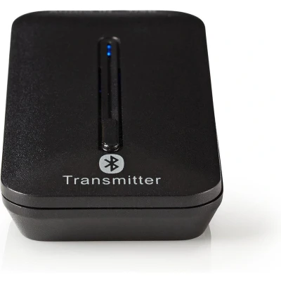 Afbeelding van Nedis Bluetooth Zender Input: 1x TosLink Female AptX Low latency / SBC Maximaal 2 Apparaten Zwart