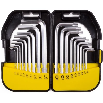 Afbeelding van Benson Inbus en Torx Set 18 delig Profi Box