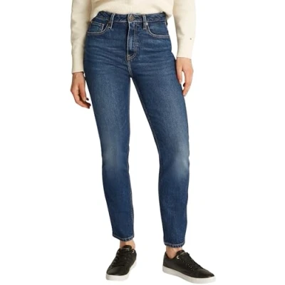 Afbeelding van Tommy Hilfiger Slim fit jeans, Dames, Maat: 28x32, Lou