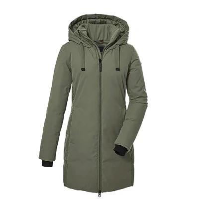 Afbeelding van G.I.G.A. DX Dames Functionele parka met capuchon/waterdichte GW 1 WMN PRK, olive, 46, 39827 000