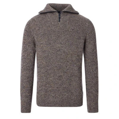 Afbeelding van Casa Moda trui Heren wijde fit beige effen
