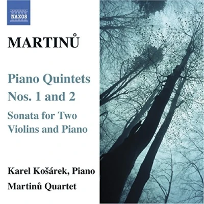 Afbeelding van Karel Kosárek, Martinu Quartet Martinu: Piano Quintets Nos. 1 &amp; 2 (CD)