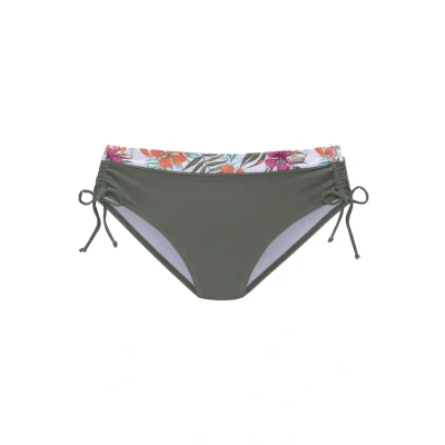 Afbeelding van Venice Beach Bikinibroekje, Dames, Maat: 40, Weiß bedruckt