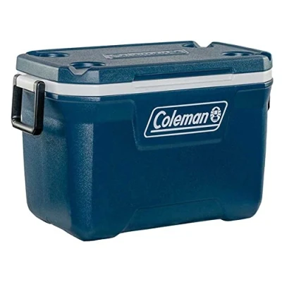 Afbeelding van Coleman Xtreme 52 QT Koelbox, grote thermobox met 49 liter inhoud, hoogwaardige PU schuimkernisolatie, koelt tot 4 dagen, mobiele thermobox, perfect voor camping, picknick of festivals