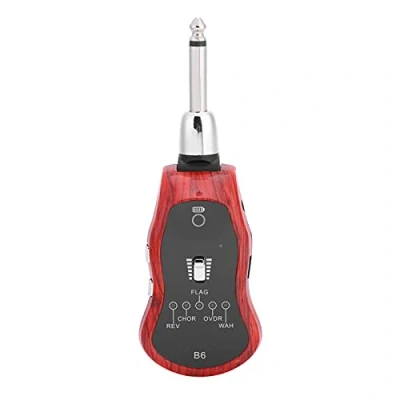 Afbeelding van Guitar Effector, B6 Portable USB Rechargeable Long Service Bluetooth 5 Sound Modes 6.35MM Effects Synthesize Connector