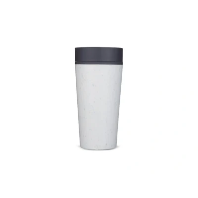 Afbeelding van Circular &amp; Co Travel Mug Koffiebeker To Go Coffee Beker 340 ml Chalk Storm Grey 12oz Duurzaam