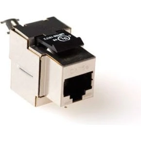 Afbeelding van ACT TD5022 Keystone Jack CAT5E Shielded Down