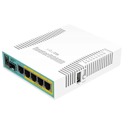 Afbeelding van ROUTER MIKROTIK HEX POE RB960PGS