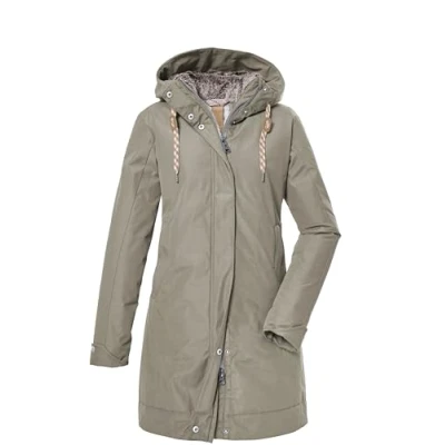 Afbeelding van G.I.G.A. DX dames Winterparka/functionele parka met capuchon GW 13 WMN PRK, elefant, 48, 39836 000