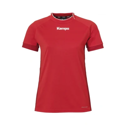 Afbeelding van Kempa Prime Tshirt print, Dames, Maat: XS, Rot chilirot