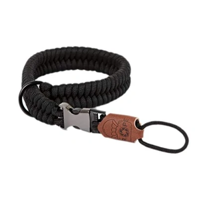 Afbeelding van C Rope Camera polsband The Claw van handgevlochten paracord met snelsluitsysteem, Silent Black, One Size