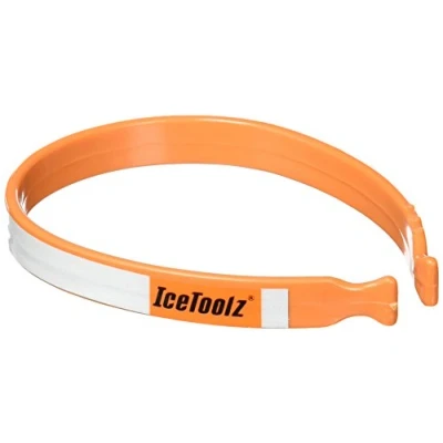 Afbeelding van Icetoolz Broekklemmen Met Reflectie Zilver 2 Stuks