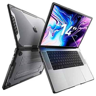 Afbeelding van Supcase / MacBook Pro 14 2021 Beschermhoes Unicorn Beetle Zwart