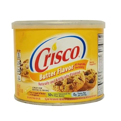 Afbeelding van Crisco Boter Flavour 453 g, per stuk verpakt (1 x g)