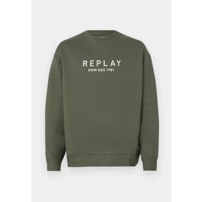 Afbeelding van Replay Sweater, Heren, Maat: Small, Military