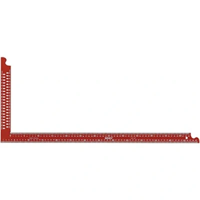 Afbeelding van SOLA Timmermanshaak 600x290mm staal ZWCA600 rode coating met aftekengaten 56132001
