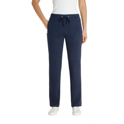 Afbeelding van Comfortabele dames vrijetijdsbroek Blauw Maat 52