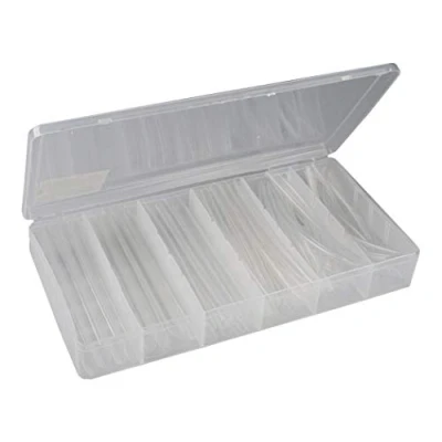 Afbeelding van ChiliTec Krimpkous assortiment 100 delig, krimpverhouding 2:1, 10 cm lang, 6 maten, transparant