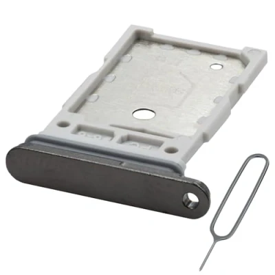 Afbeelding van MMOBIEL Dual Simkaart Houder Geschikt voor Samsung Galaxy S24 Ultra Sim Tray Dubbele Simkaarthouder Vervanging Card Incl. Pin en Waterdichte Rubberen Ring Zwart