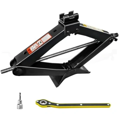 Afbeelding van AXOTEN Max 2,5 T autokrik met handslinger trolley jack schaarkrik voor auto&#039;s/SUV&#039;s/MPV 2.5T