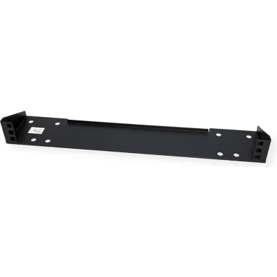 Afbeelding van VALUE 19&quot; wand/onderkastbeugel, 1 HE, zwart