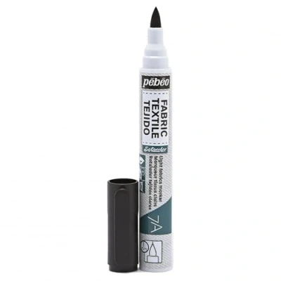 Afbeelding van 7A Light Fabric Marker Black